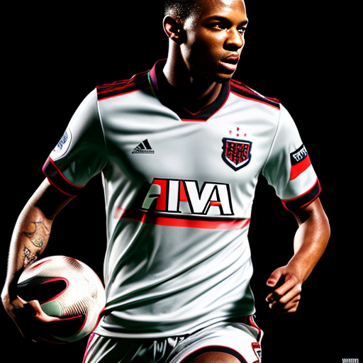 A nike football kits with club logos and sponsors 