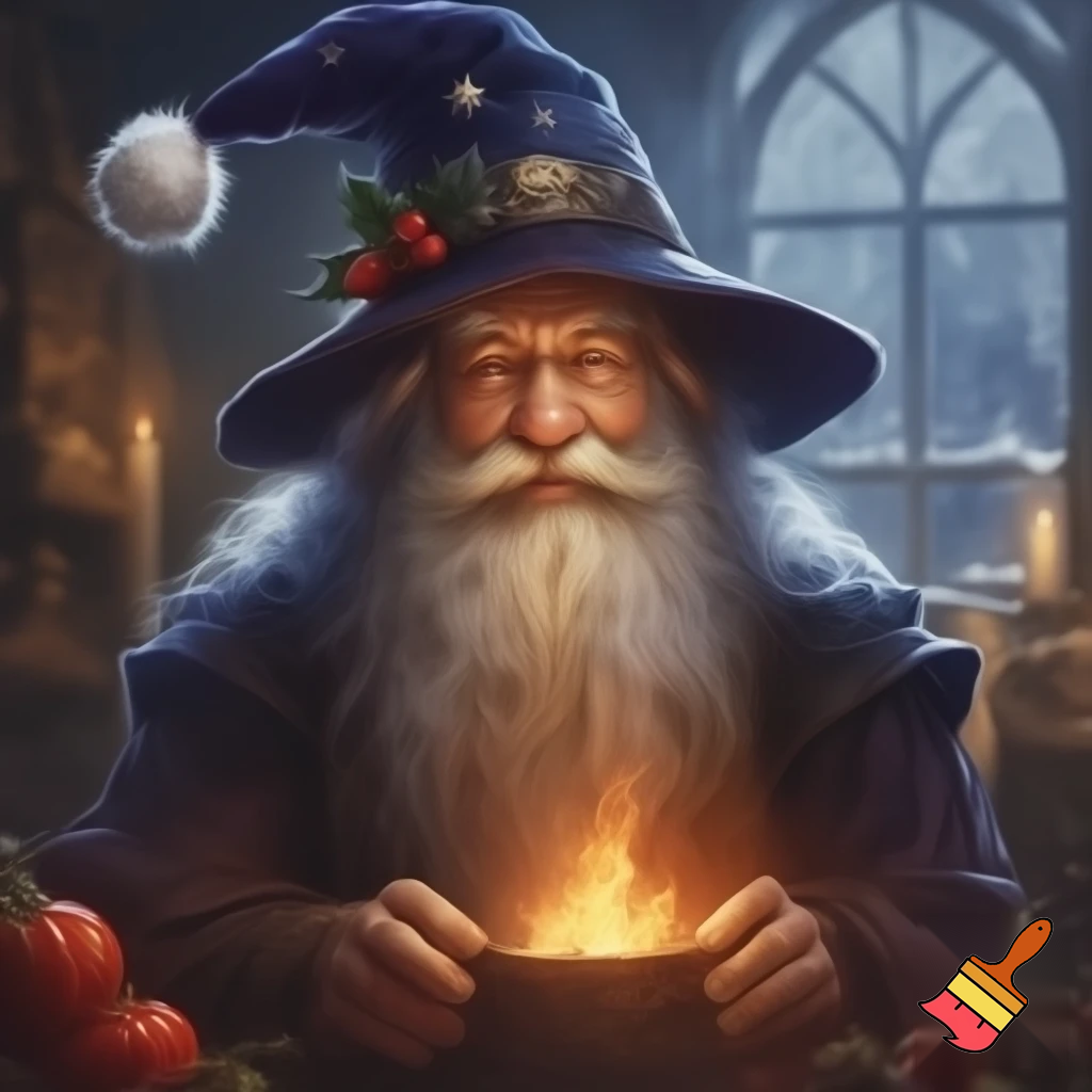 Wizard Christmas hat