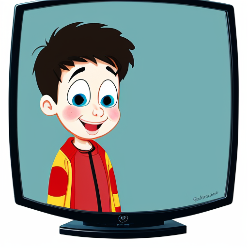childrens cartoon character for TV