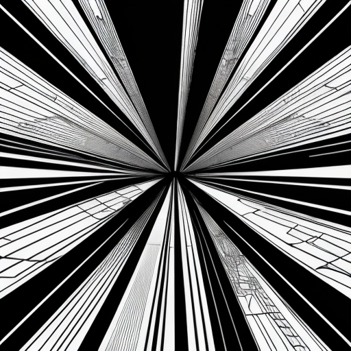 german expressionism city with an exagerated architexture and distorted lines with a dark tone
