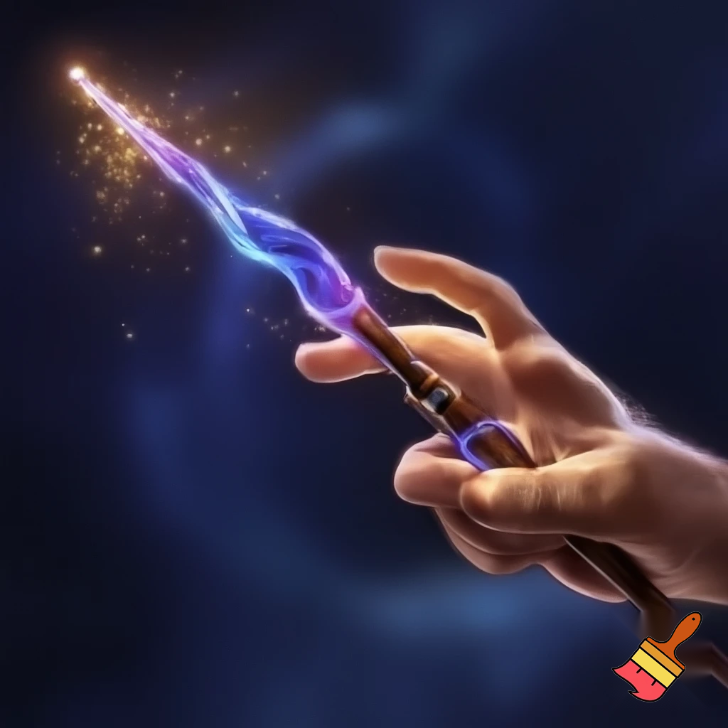Magic wand magicians magic wand