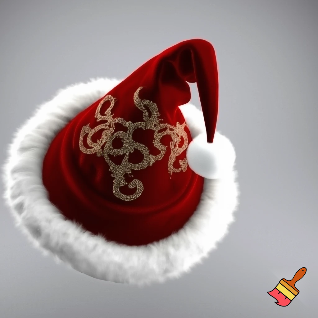 Christmas wizard hat