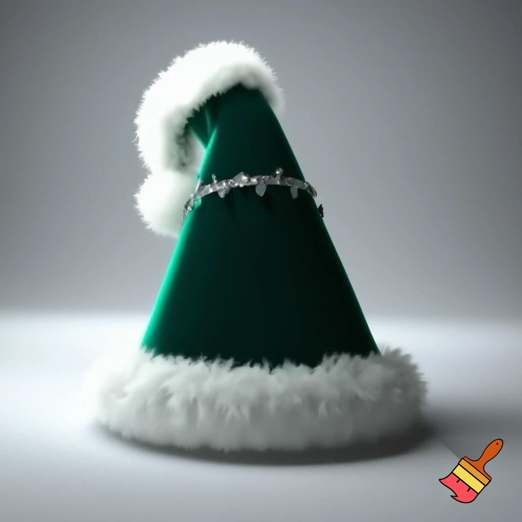 Christmas wizard hat