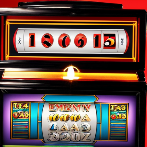 a 4 by 4 slot machine screen