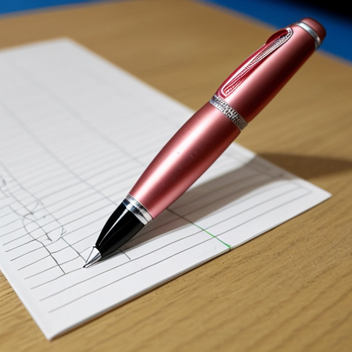 make a pic of a pen doing gymnastics
