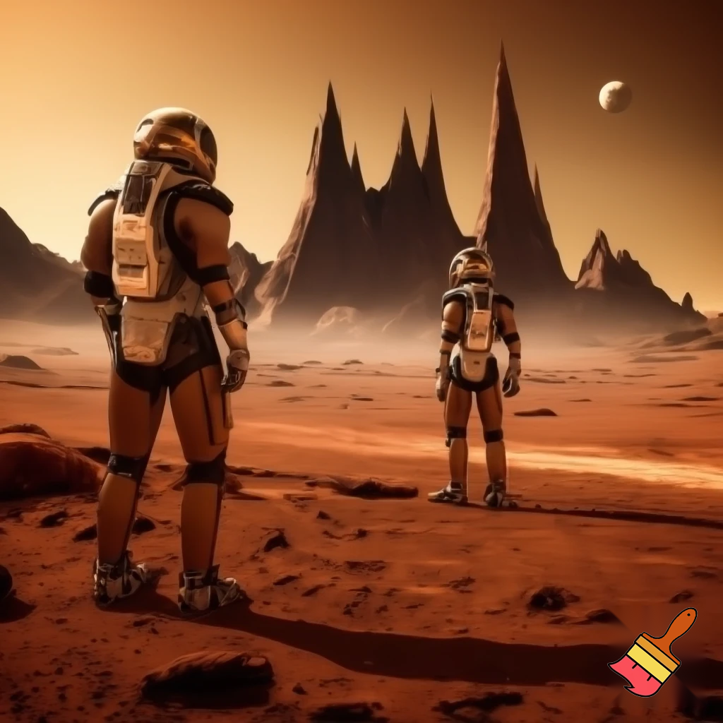 Erdmännchen am Mars