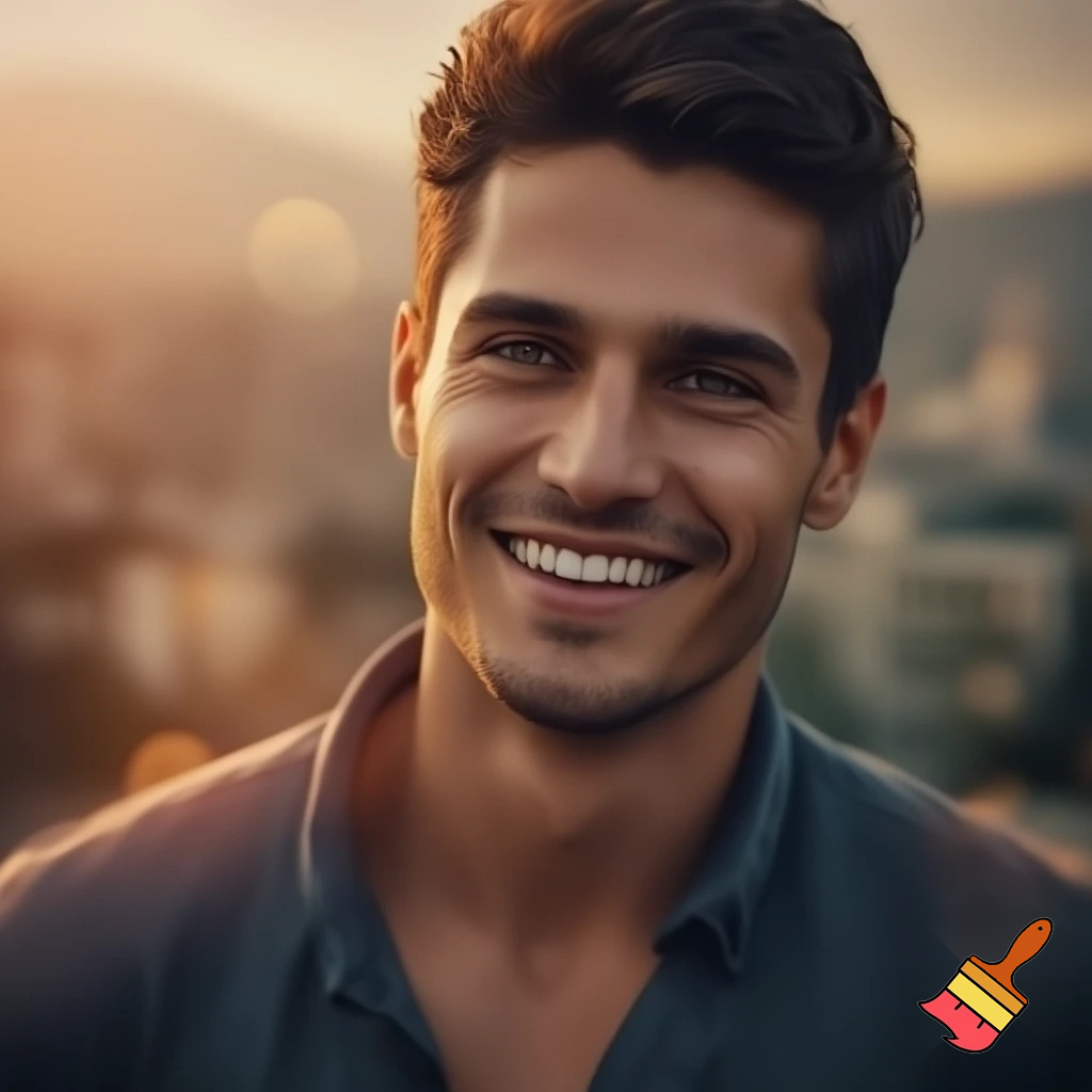 Hot Albanian tall guy, with brown eyes, brown hair, good body shape in a good mood