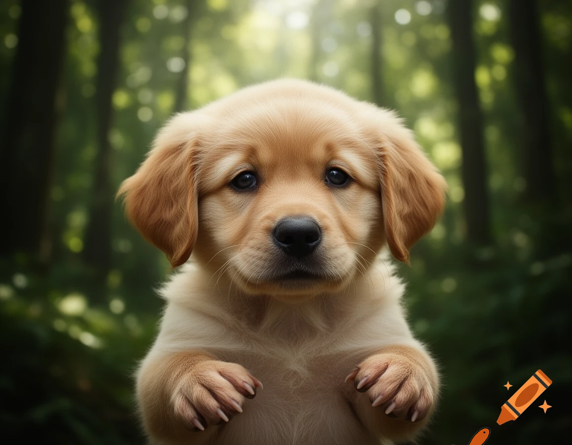 A baby human mixed with a dog and a monkey 