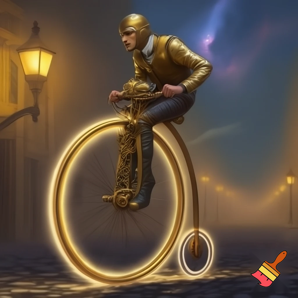 un ciclista di altri tempi