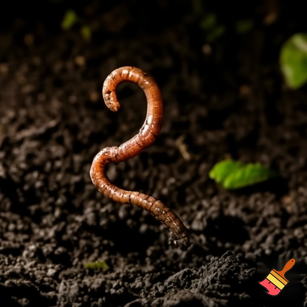 Funny worm jumpscare

