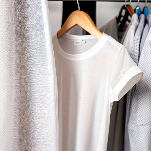 Transparent background, a single white shirt folded as it is in the closet, with clear stitching and visible wrinkles. The shirt has rich details, such as the texture of the fabric and the shape of the folds. Shot from left to right.