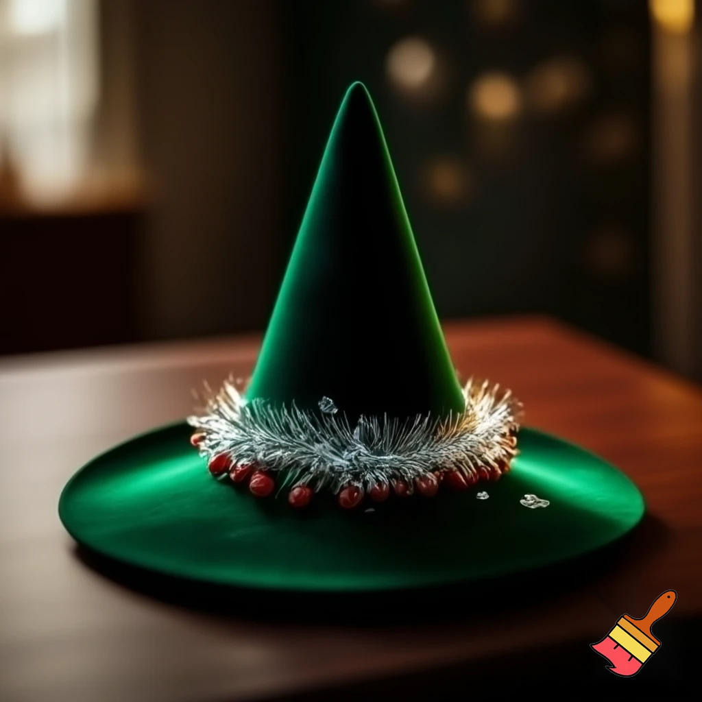 Christmas wizard hat