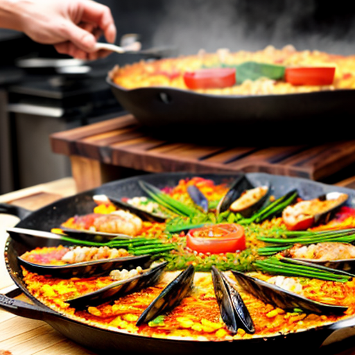 виды паэльи с названиями
