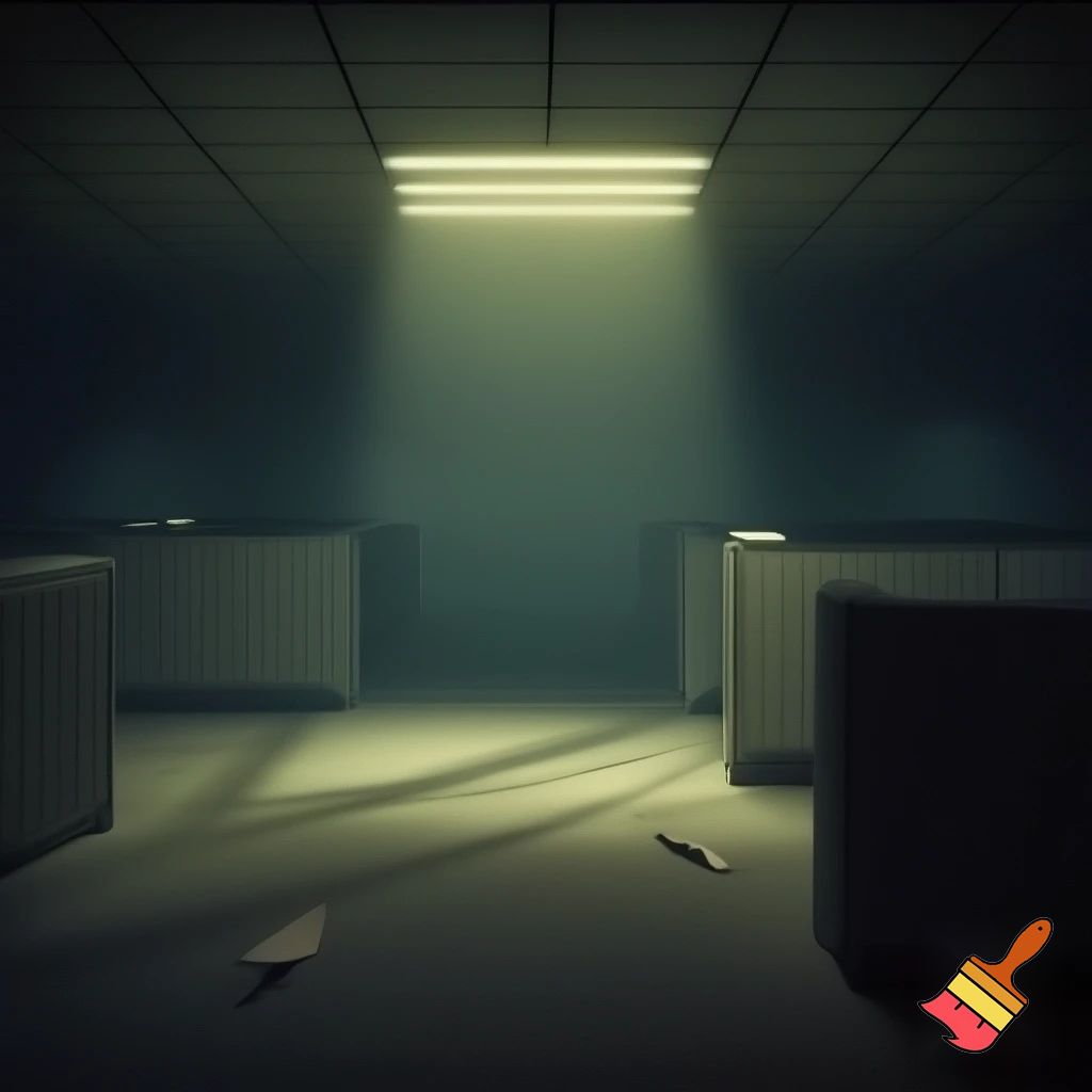 Scary office
