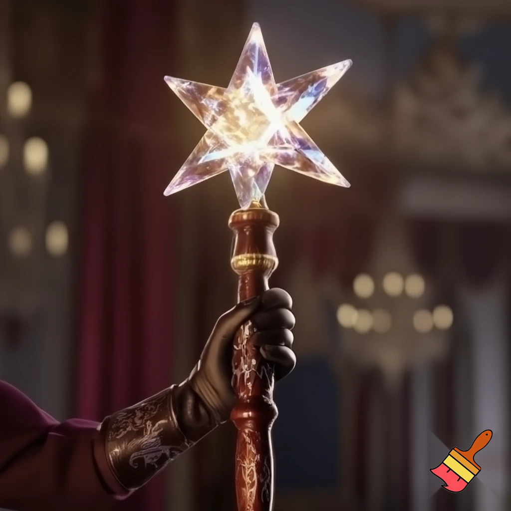  Russia welcome stick Santa Claus staff walking stick with a star