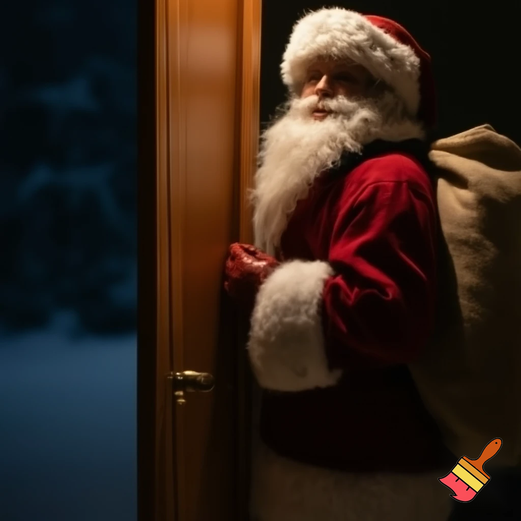 🚪 Santa Claus door Santa Claus Russia Santa Claus when you’re asleep asleep bedroom door