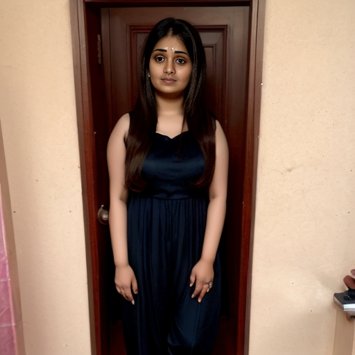 25 year old Punjabi girl weared only transparent salwar ,showing little black hairy pussy while salwar ,round nude boobs ,standing in the door step 