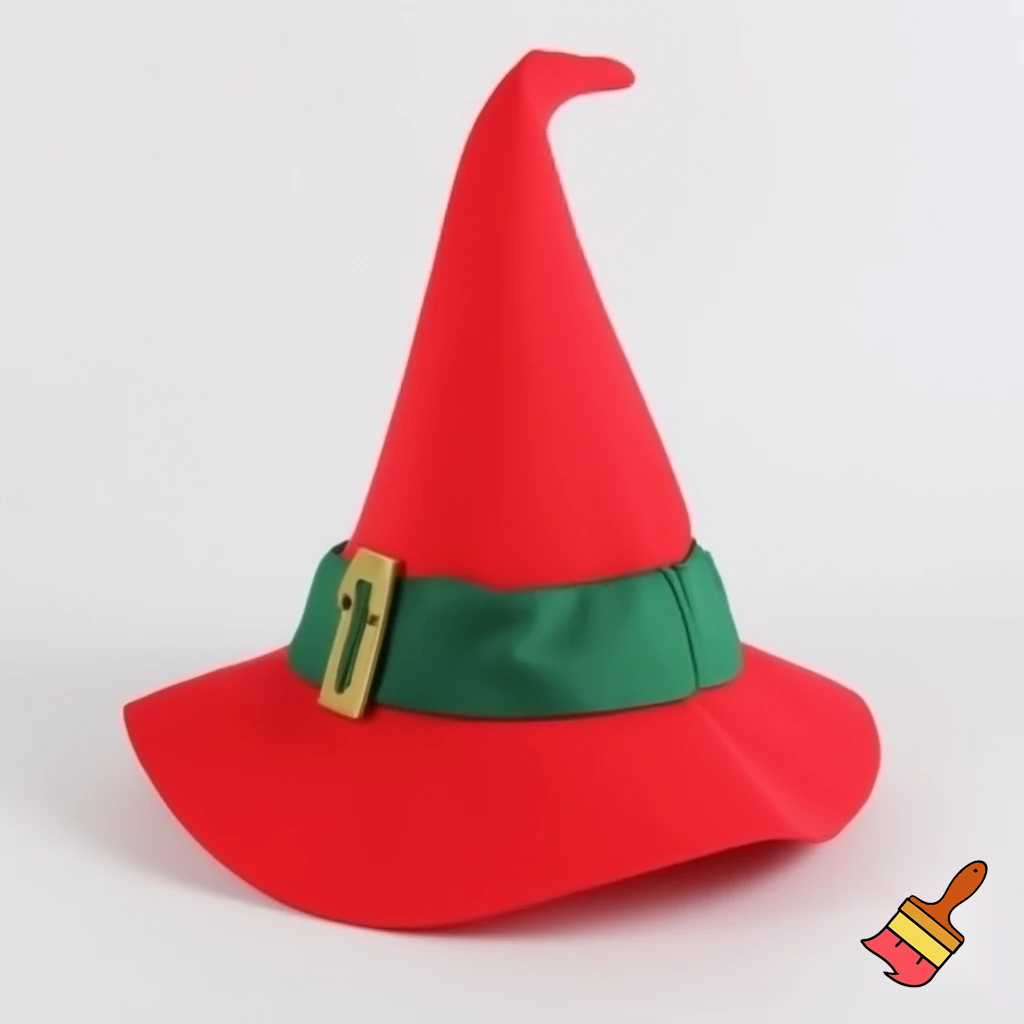 Christmas wizard hat