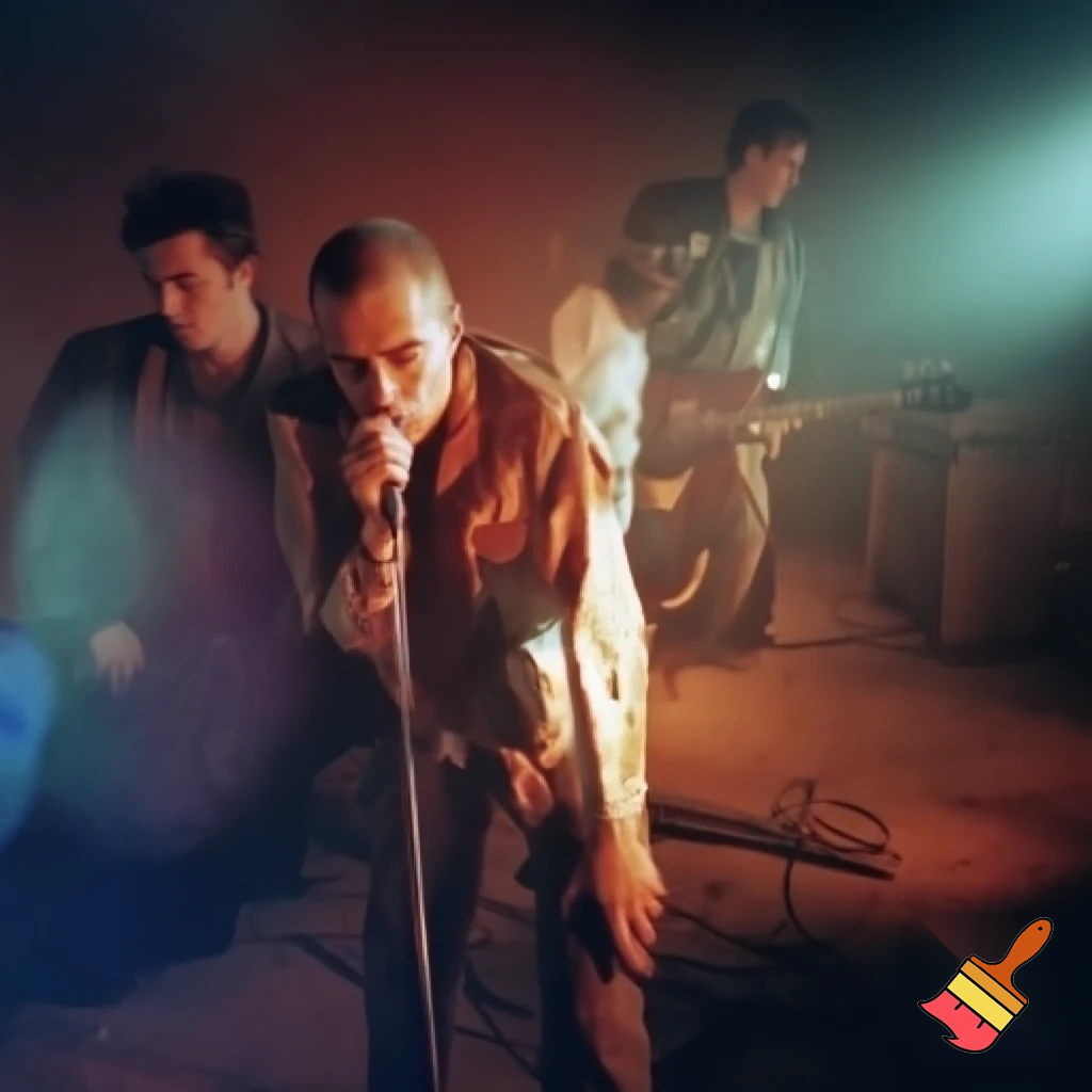 Sex Pistols playing MTV unplugged concert 