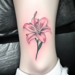 may birth flower tattoo
