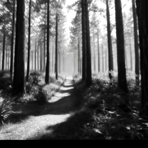 mordekaiser from league of legends black and white security footage forest 