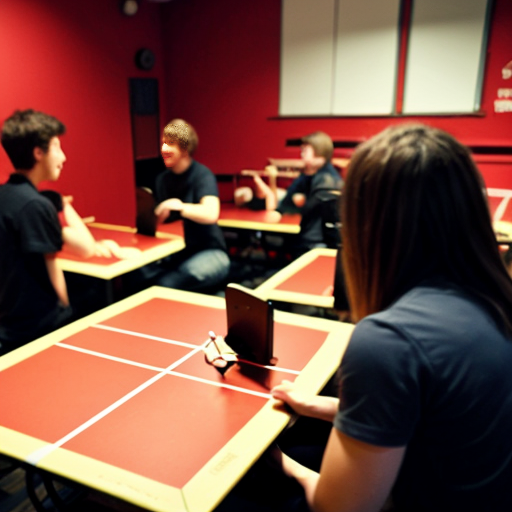 Generate me a Picture that can fit on a piece of A4 size paper, Make no spelling mistakes. The picture has to be a Fun Gaming experience type of style that includes Karaoke, Movie themes and pizza and Pingpong, The text will be in Norwegian this is the text “ 9. Klasse Ørskog Skole Presenterer. EPIC LAN!. 6-8 Februar I Ørskoghallen starter KL. 18. Aldersgrense fra 7 klasse opptil 18 år!, 7. Klasse Til KL24. Fredag & Lørdag! Gaming & Konkurranser! Grab the Mic og Syng! Ping pong & Musikk! Film og matserving! Og Pizza Buffet!!! Oh Yeah!! Sikre Deg Billett På Vipps, Nr. 39359 “