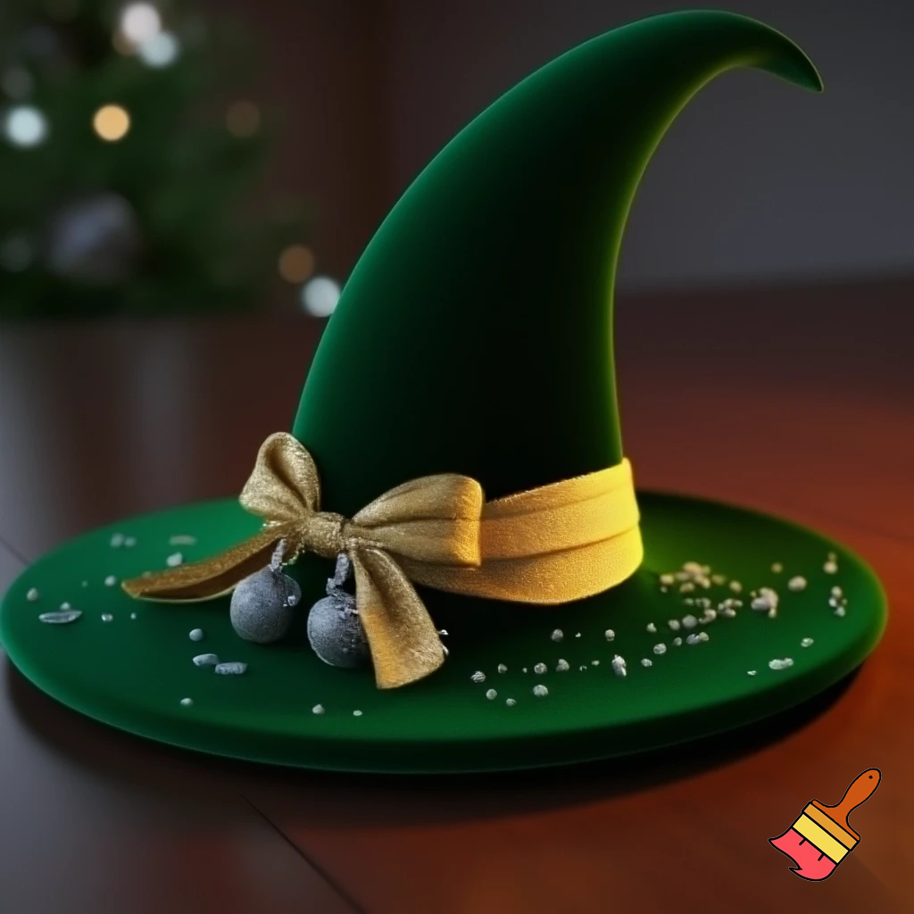 Christmas wizard hat