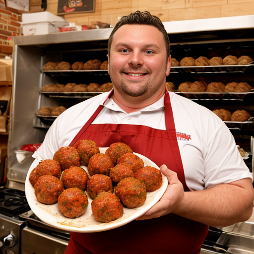 the meatball man from little runmo