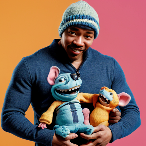 Jumba Jookiba holding stitcha and grogu