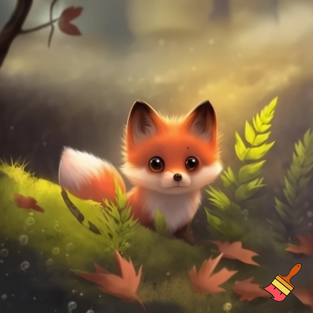 a cute fox