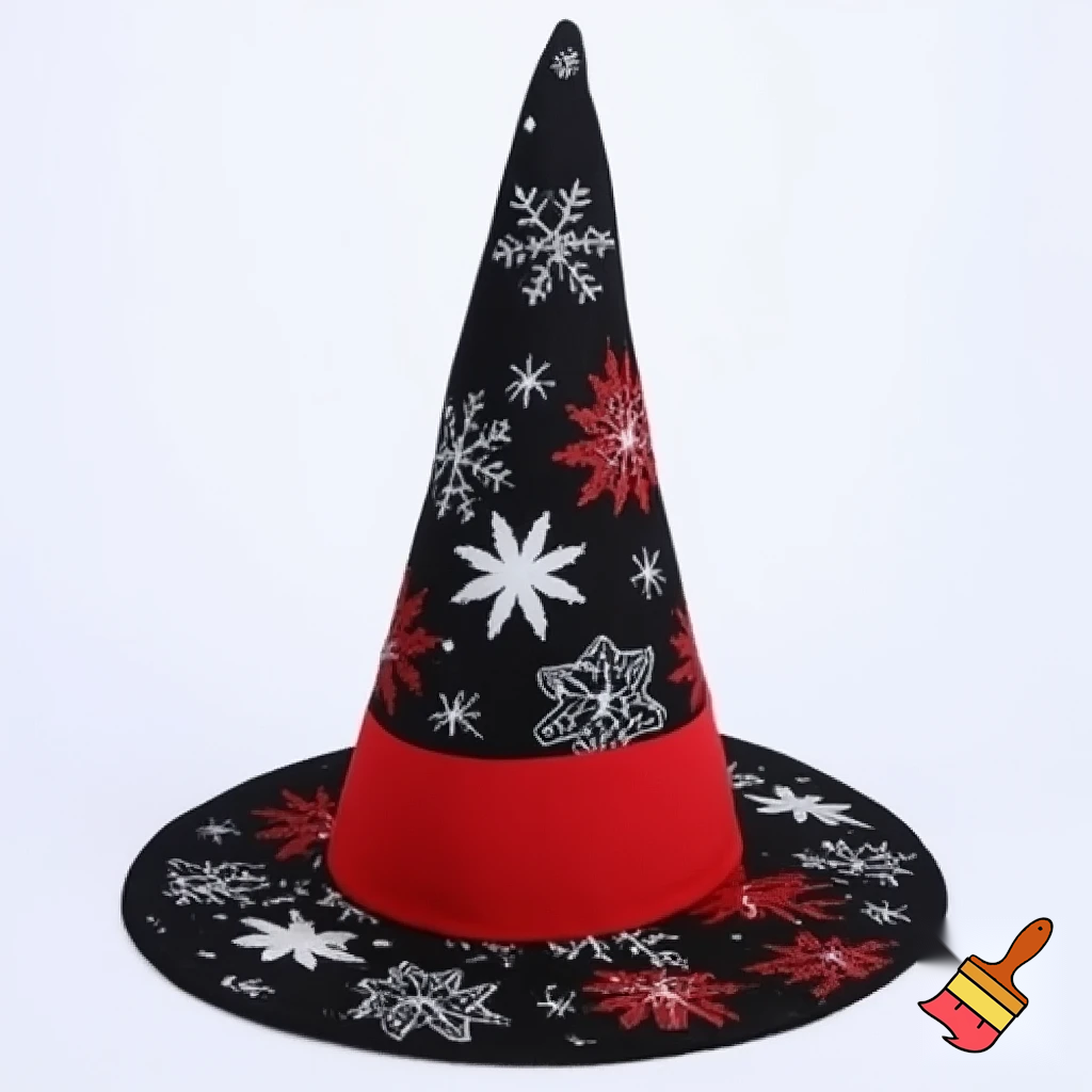 Christmas wizard hat