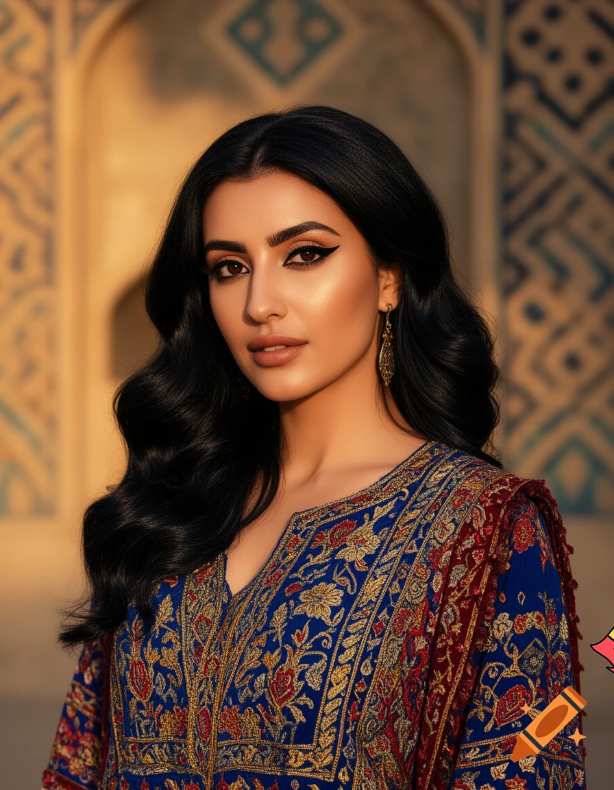 Attractive Persian woman 