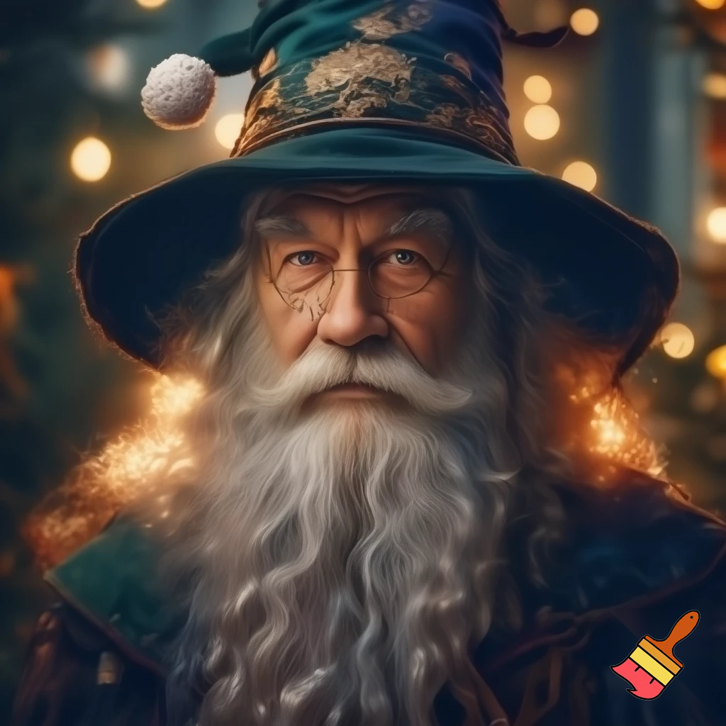 Wizard Christmas hat