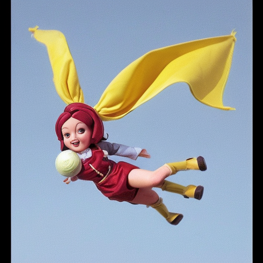 make a bonny and its flying
