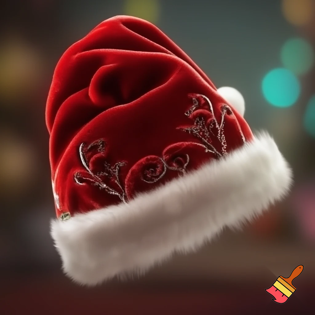 Christmas Santa Claus hat velvet Alfie hat elf elf hat