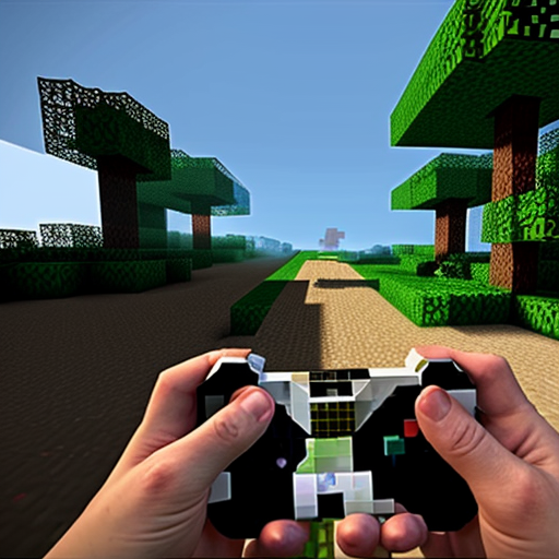 minecraft first person gameplay