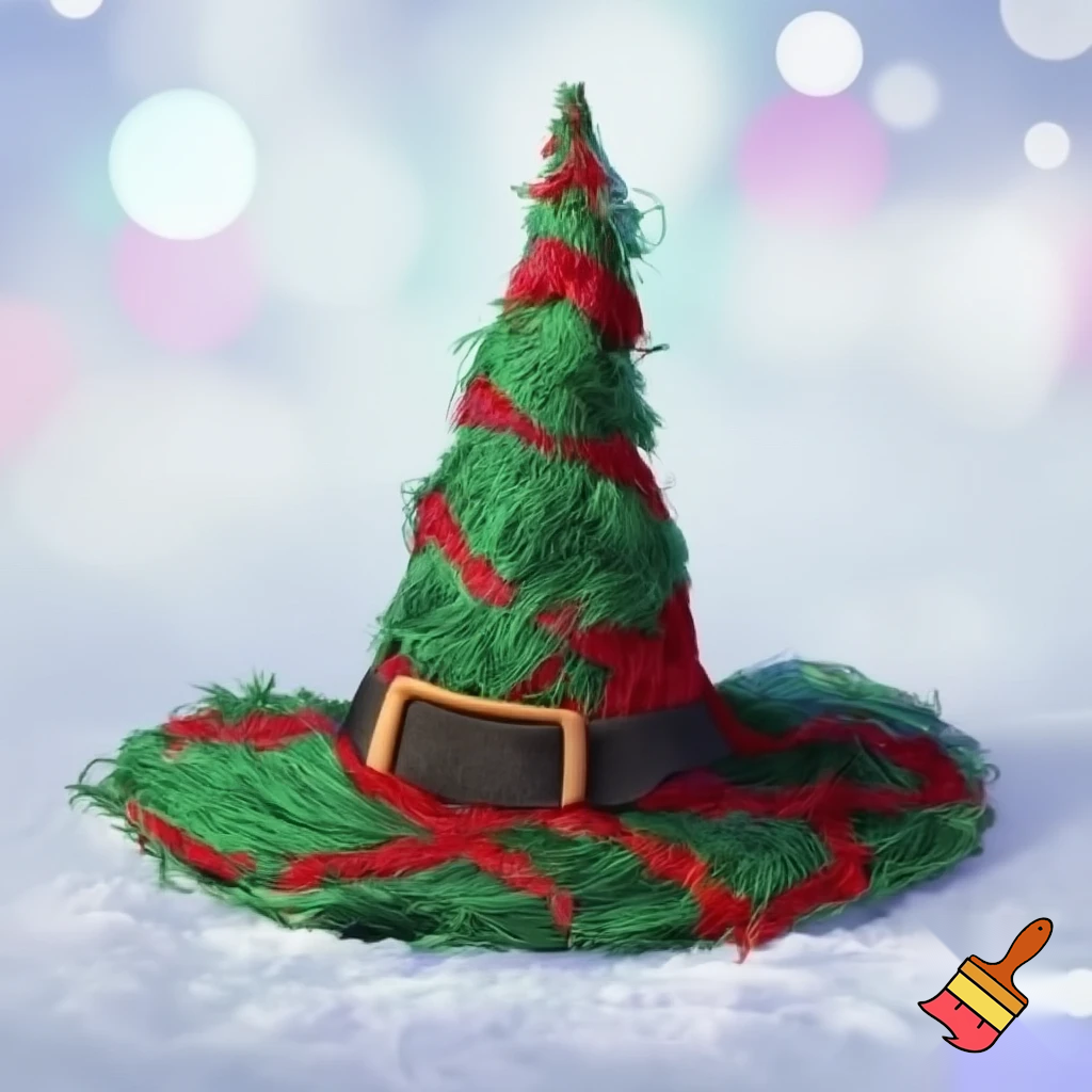 Christmas wizard hat
