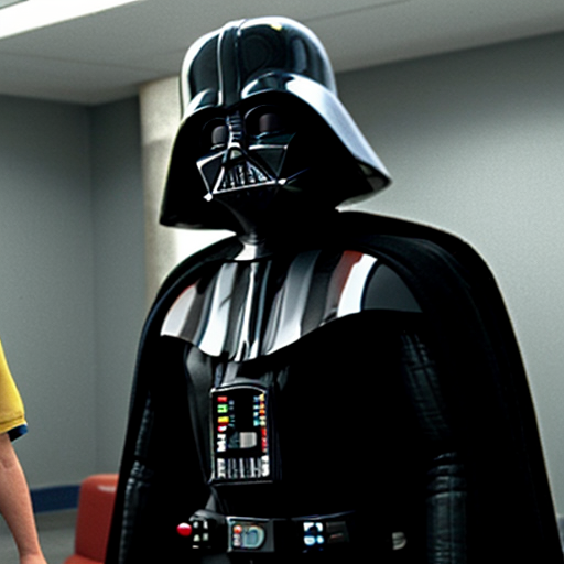 Bart Simpson darth vader offit
