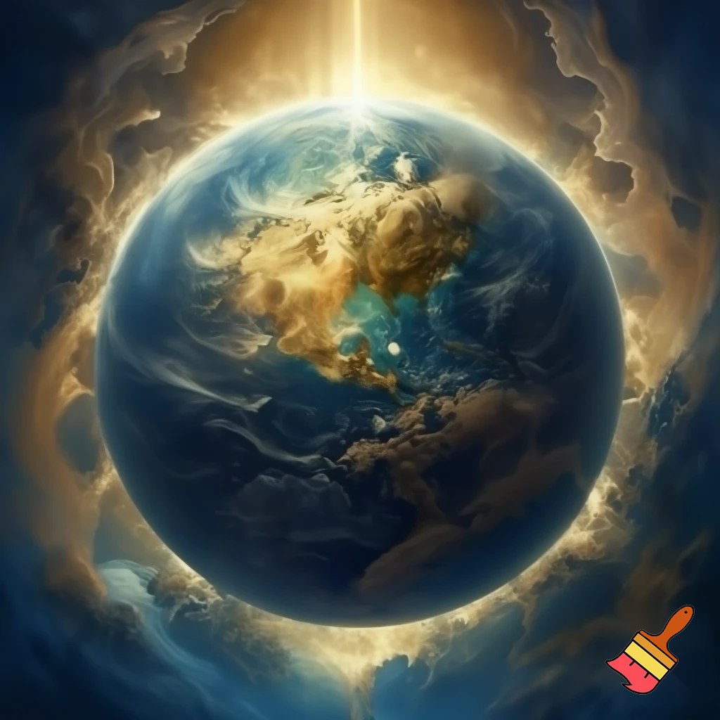 the earth according to the Bible
