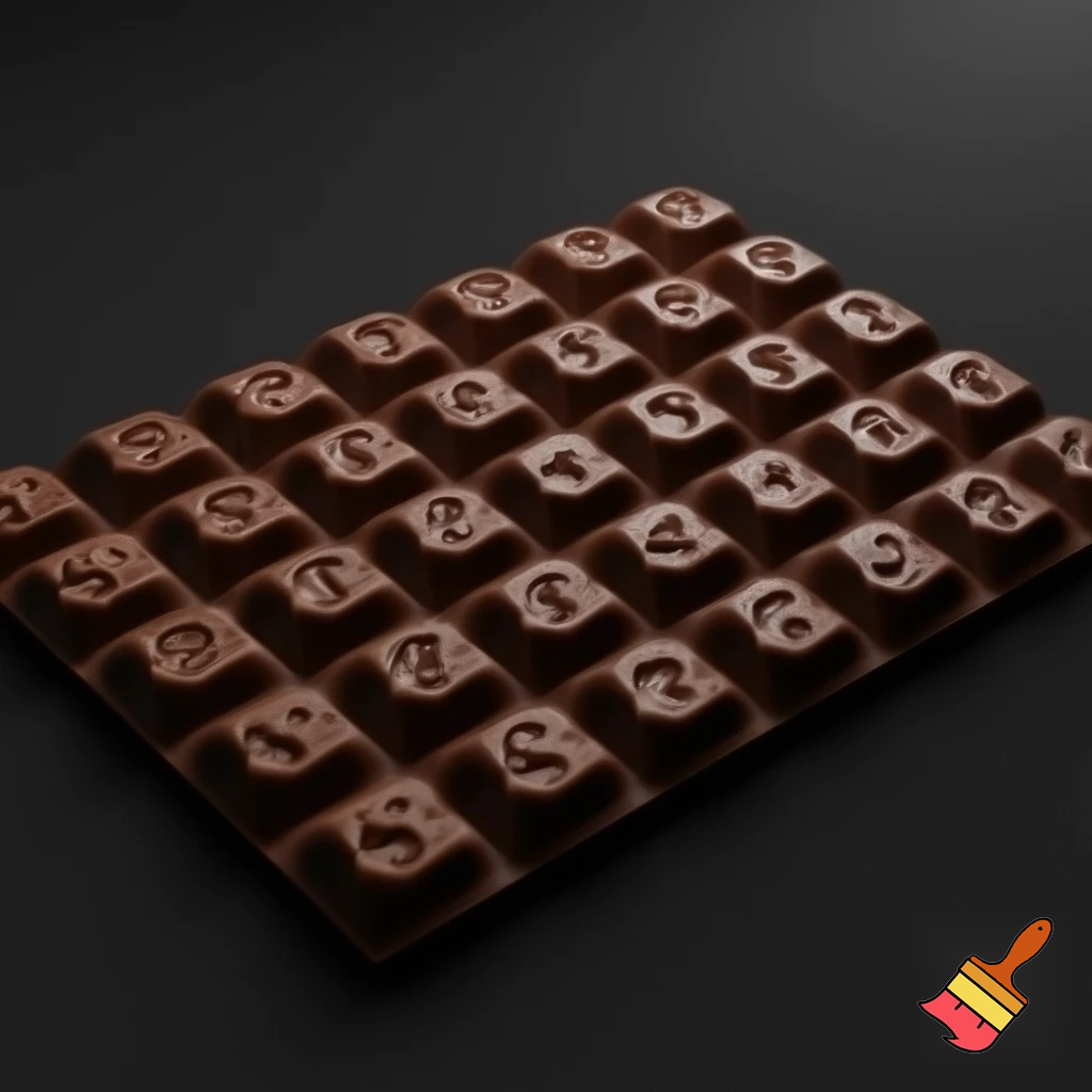 Chocolate advent calendar Numbers