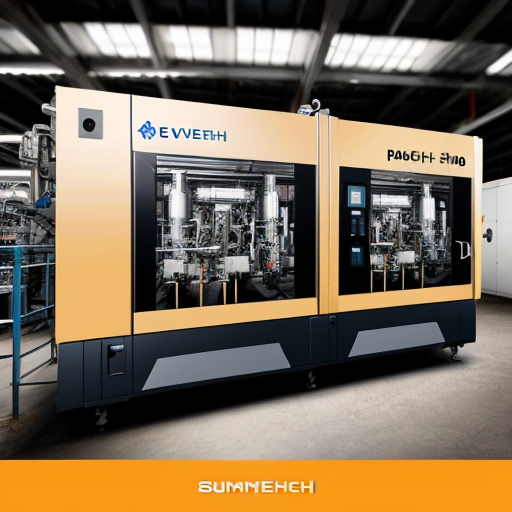 Create a realistic high-quality industrial advertisement image of a modern automatic packaging machine in a clean factory environment, cinematic lighting, ultra sharp focus, professional product photography style, minimal background, elegant composition, bold headline area at top.

Add small clean text at bottom:
Sumitech Engineers
www.sumitechpacksolution.com
Ph: 9687632250
Plot No - 23, Survey No - 2228/23, Param Industrial Hub, Opp. Evershine Industrial Estate, Dharampur Road, Karvad, Vapi, Gujarat - 396193

Instagram post format, 1:1 ratio, ultra realistic, commercial ad style.
