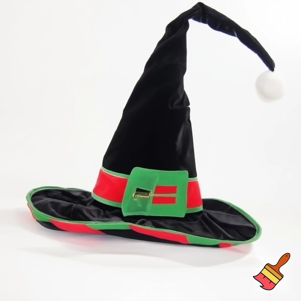 Christmas wizard hat Santa Claus hat velvet
