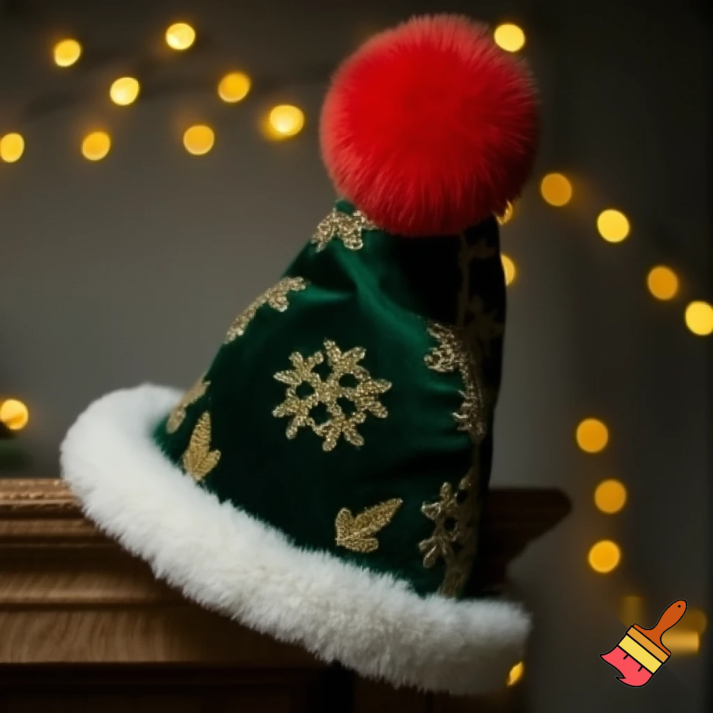 Christmas wizard hat
