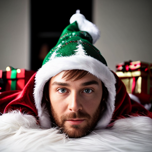 Christmas wizard hat