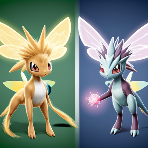 Fairy and electric pokemon

