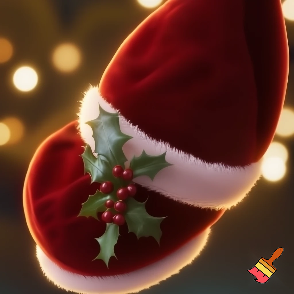 Christmas hat velvet elf on the shelf hat