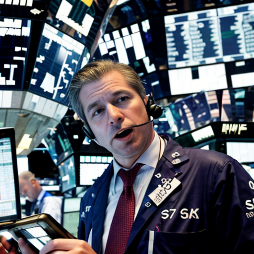 make a image of the stock market

