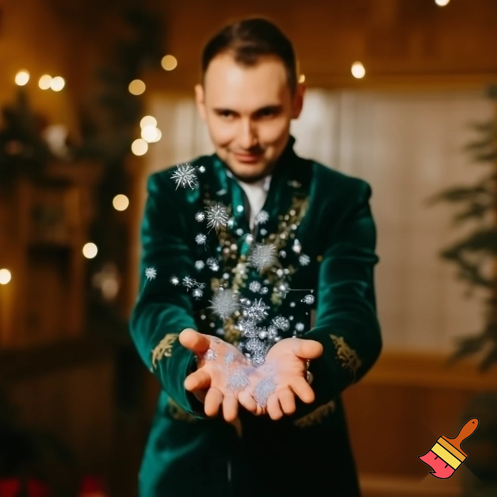 Magic magic Christmas magician