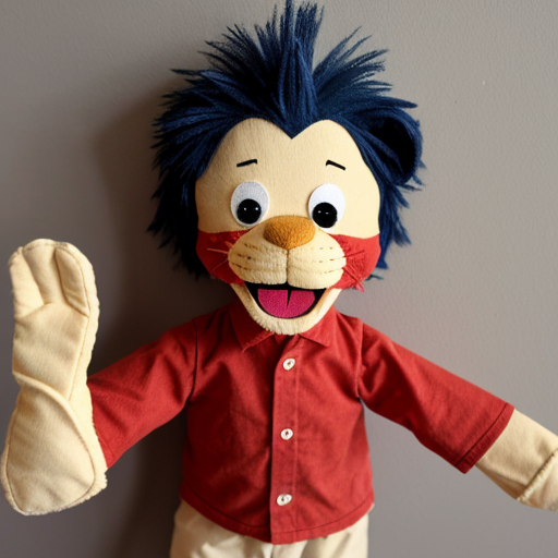 tony the lion puppet
