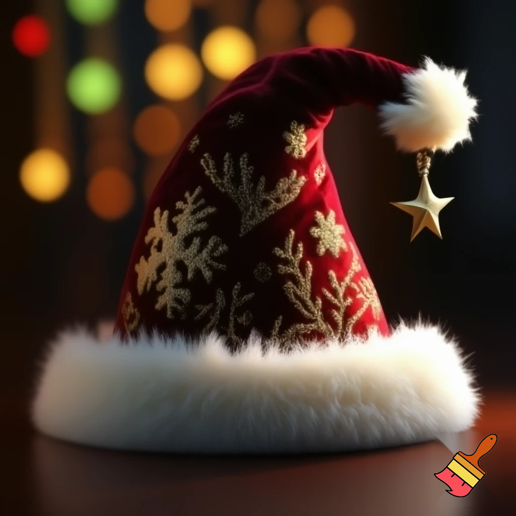 Christmas wizard hat